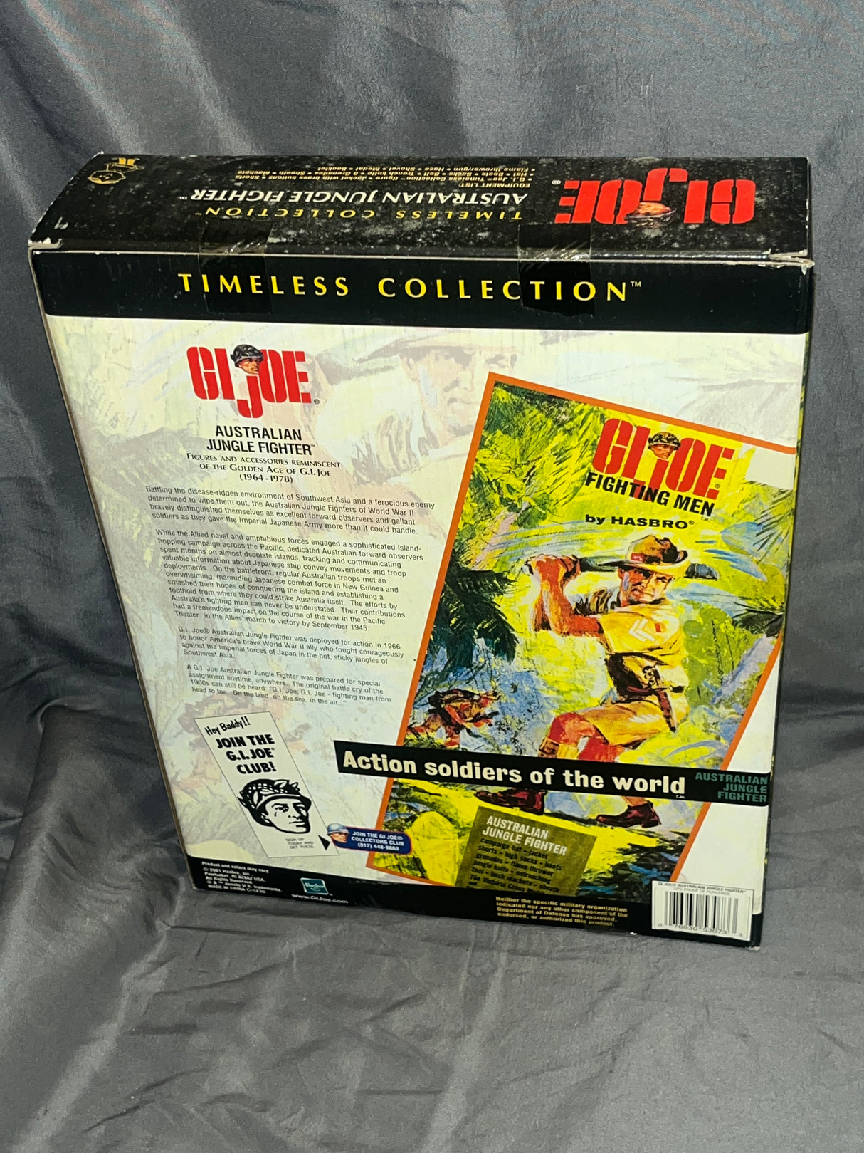1/6 Scale Vintage Remake GI Joe Australian Jungle Fighter - NIB Hasbro