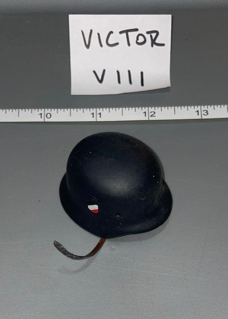 1/6 Scale WWII German Luftwaffe Field Division  Helmet - Metal