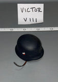 1/6 Scale WWII German Luftwaffe Field Division  Helmet - Metal