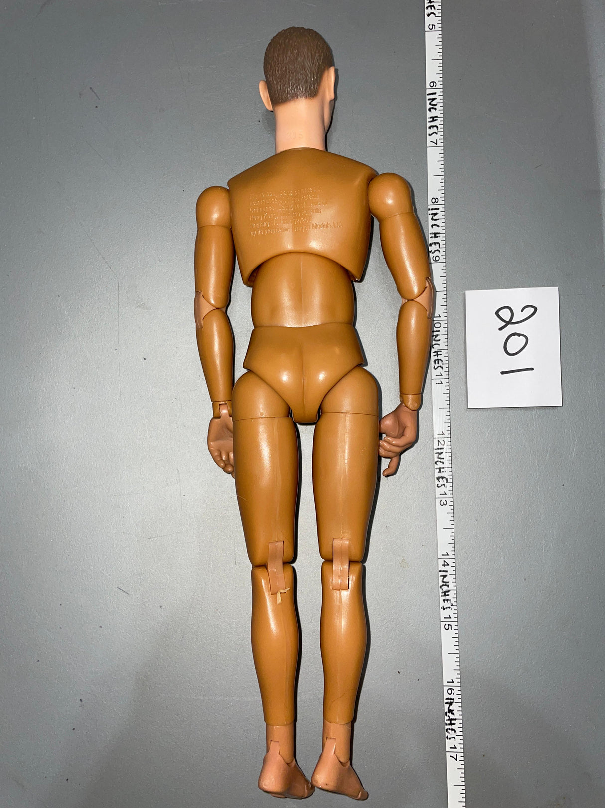 1/6 Scale Nude Dragon Figure