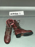 1/6 Scale WWII US  Paratrooper Leather Boots - Soldier Story