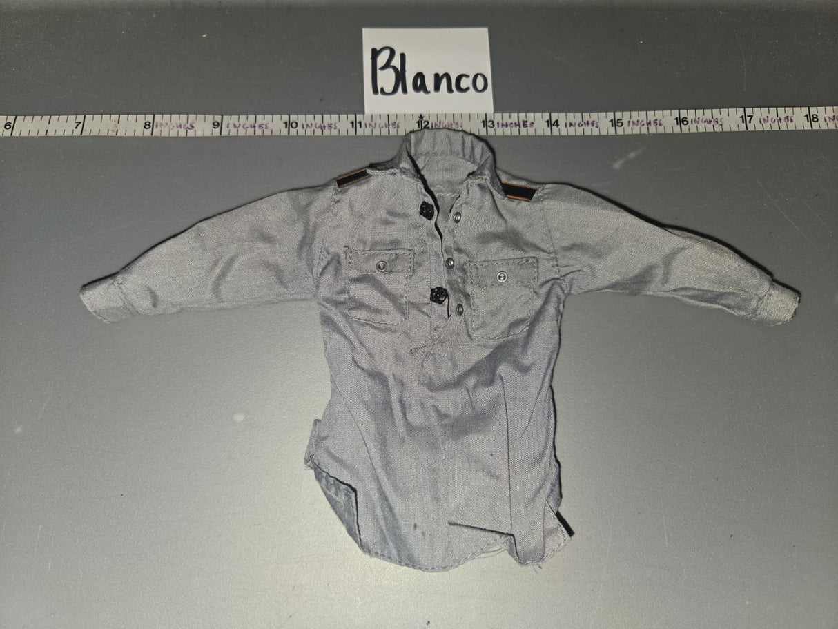 1/6 Scale WWII German Grey Work Shirt