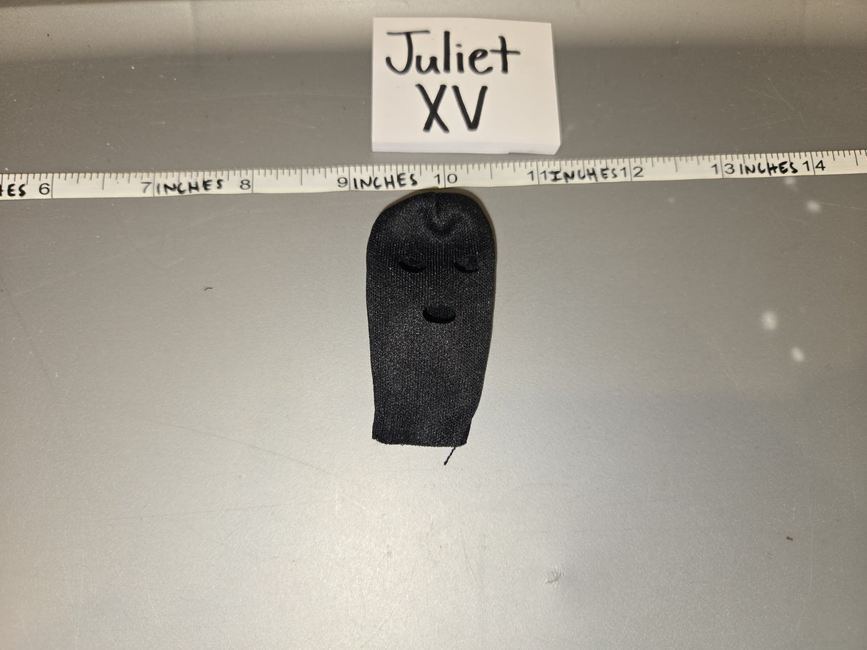 1/6 Scale Modern Era Black Balaclava Mask