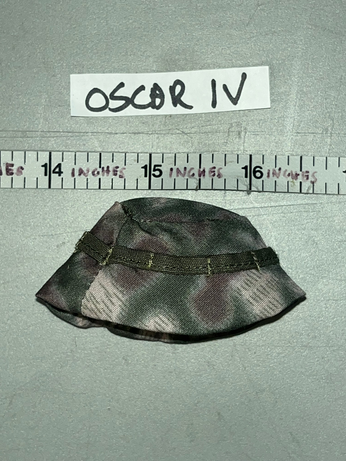 1/6 Scale WWII German Fallschirmjager Helmet Cover (Marsh)- MK1/6 Military’s Kit 1/6