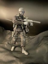 1/6 Scale Sideshow Toys Customized Snake Eyes GI Joe Loose Dressed Figure