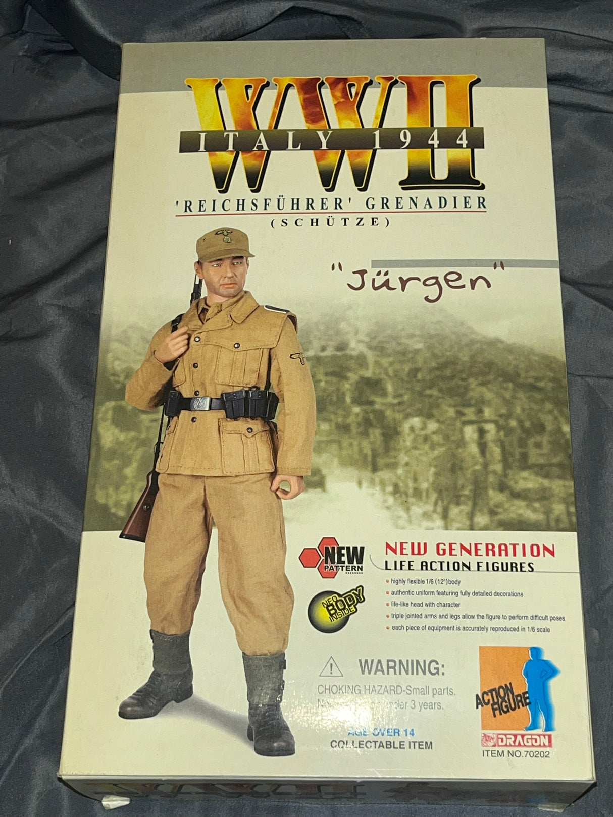1/6 Scale WWII GERMAN 'REICHSFÜHRER' GRENADIER - Italy Jurgen - NIB Dragon