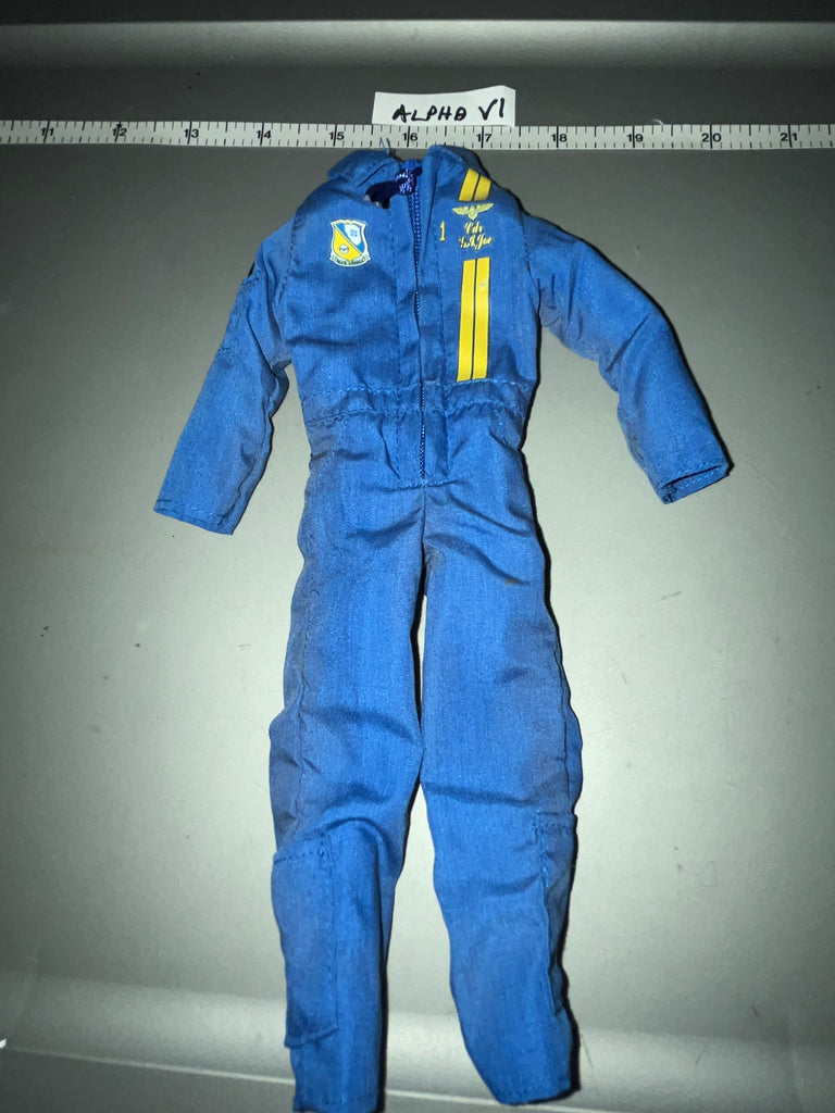 1/6 Scale Modern Blue Angles Navy Pilot Flight Suit