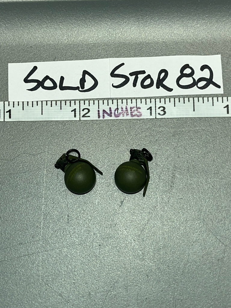 1:6 Scale Modern Era Vietnam Grenade Lot  - Soldier Story 82nd Airborne Paratrooper