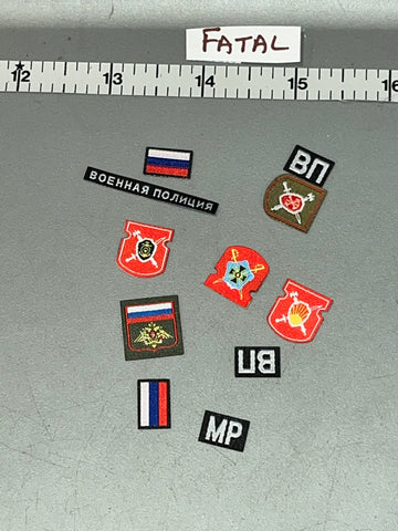 1/6 Scale Modern Era Russian Patches - DAM