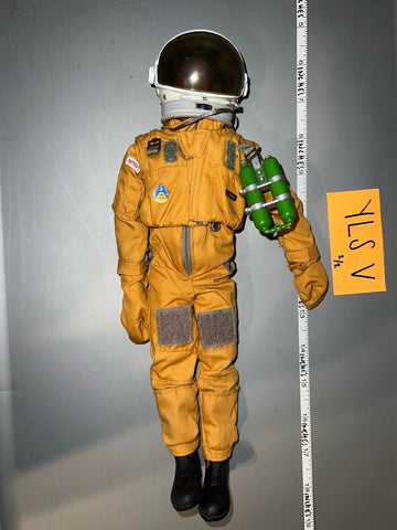 1:6 Scale Modern Era GI Joe Space Shuttle NASA Astronaut Dressed Figure  - Signed by STS-90 Astronaut