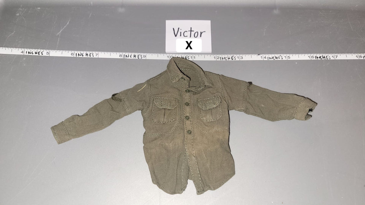 1/6 Scale Modern Era Green Tactical Shirt