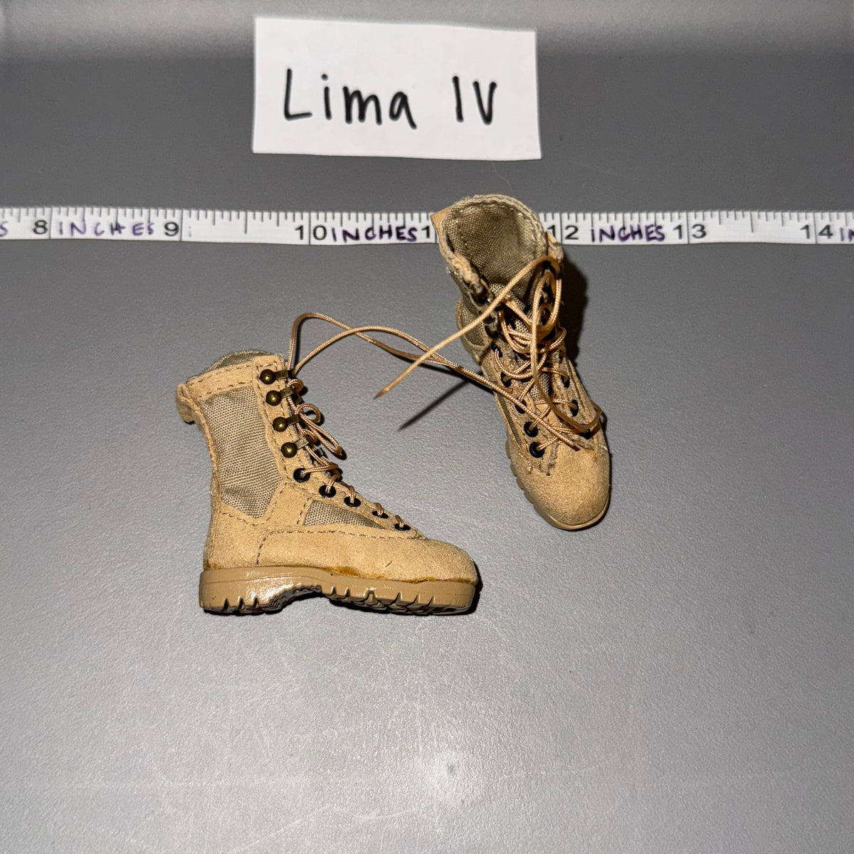 1/6 Scale Modern Era Cloth / Leather Combat Boots – Zhukov's Attic