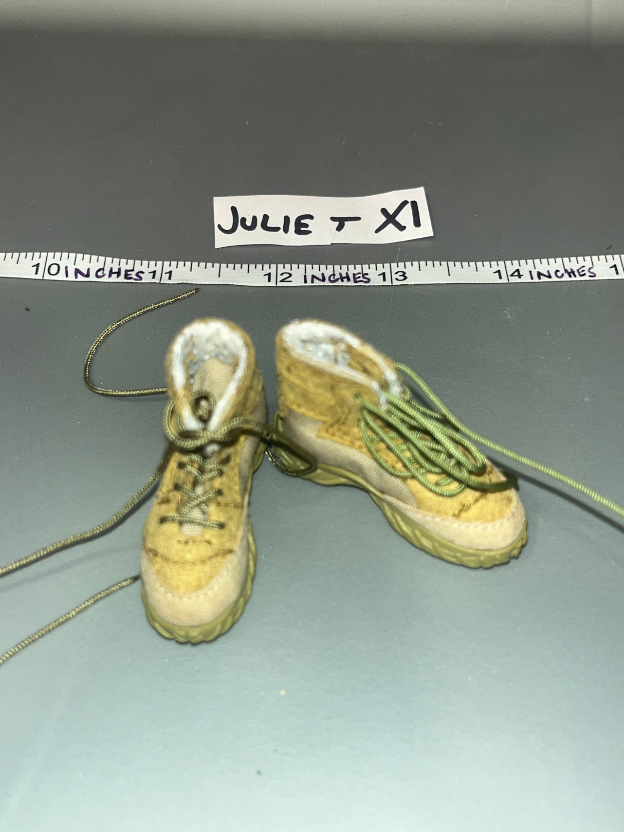1/6 Scale Modern Era Cloth / Leather Combat Boots