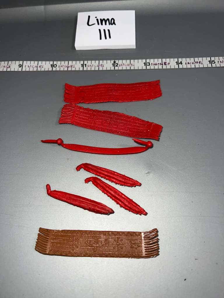 1/6 Scale Western Era Native American Parts - Johnny West