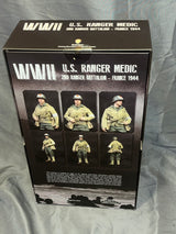 1/6 Scale WWII US 2nd Ranger Battalion Combat Medic Wade - NIB Facepool