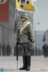 1/6 Scale WWII German Cavalry Standard Bearer Dress Uniform Figure - NIB DID D80193