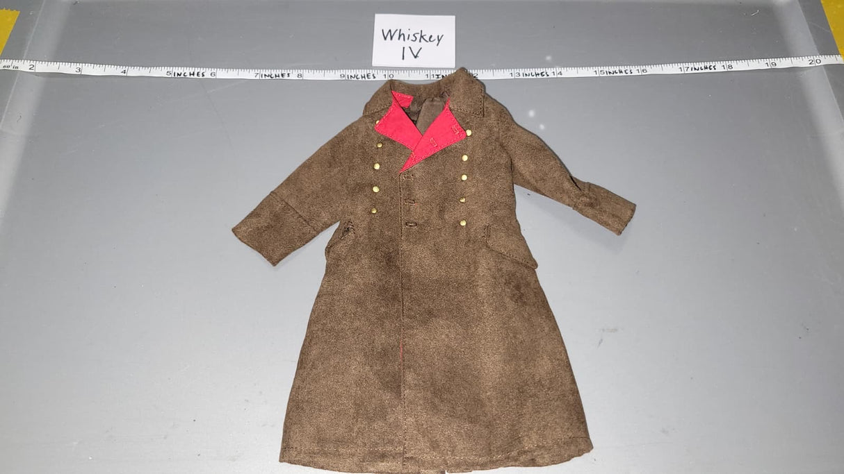 1/6 Scale WWII German Afrika Korps General Great Coat - DID Rommel