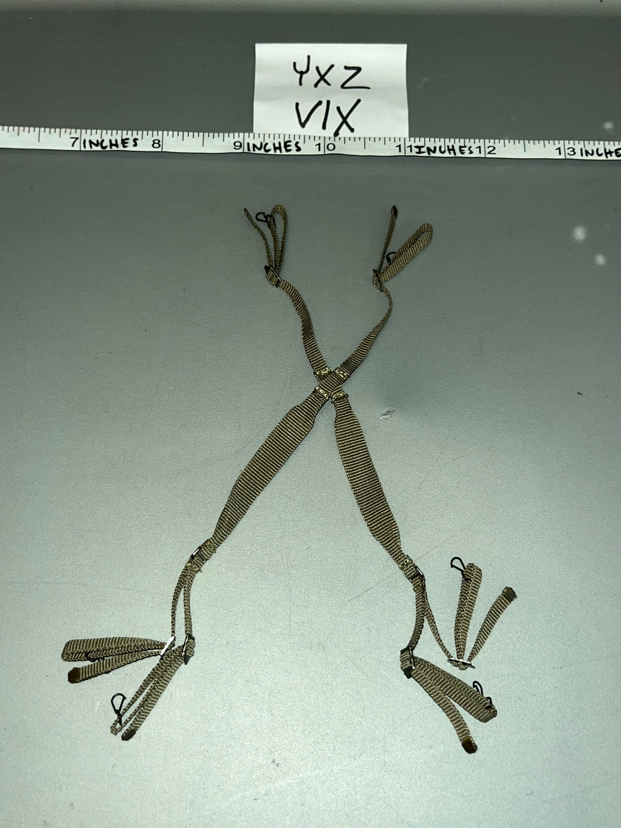 1:6 Scale WWII US Suspenders - Ranger Medic Wade - Facepool