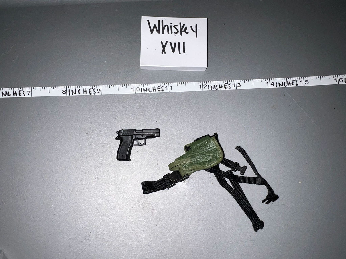 1/6 Scale Modern Pistol and  Holster