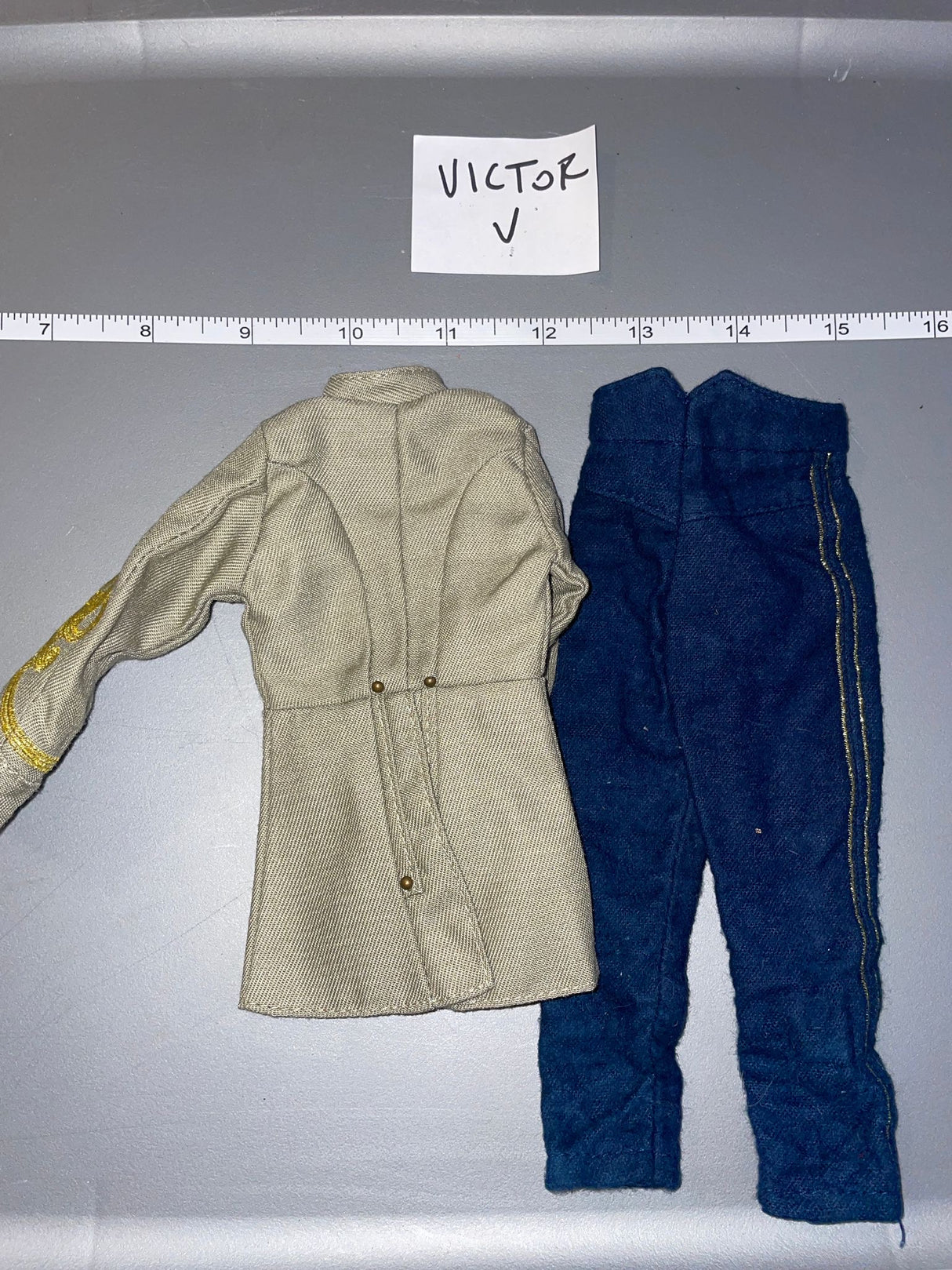 1/6 Scale Civil War Confederate Officer Uniform