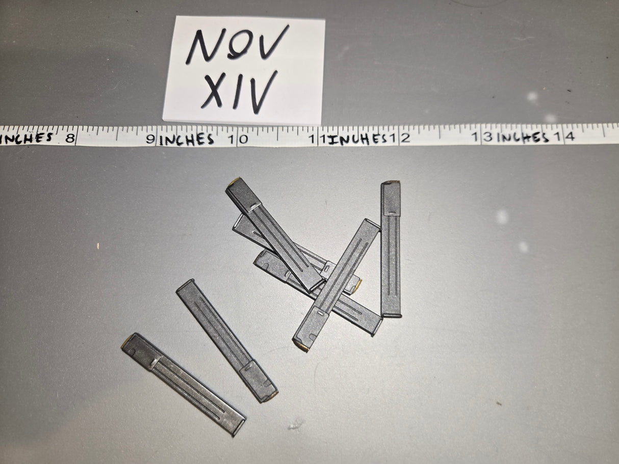 1/6 Scale WWII German MP-40 Magazine Lot