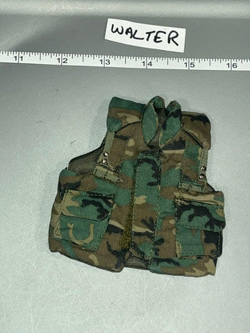 1/6 Scale Modern Era Woodland Body Armor