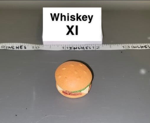 1/6 Scale Modern Era Food / Kitchen / Grocery Item Hamburger - Diorama Item