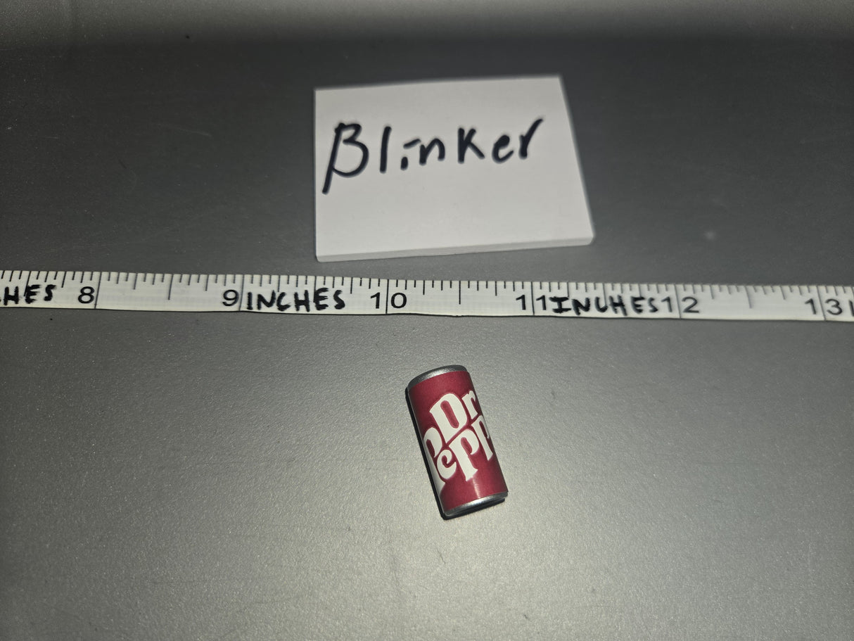 1:6 Scale Modern Era Dr Pepper Drink Can - Diorama Item