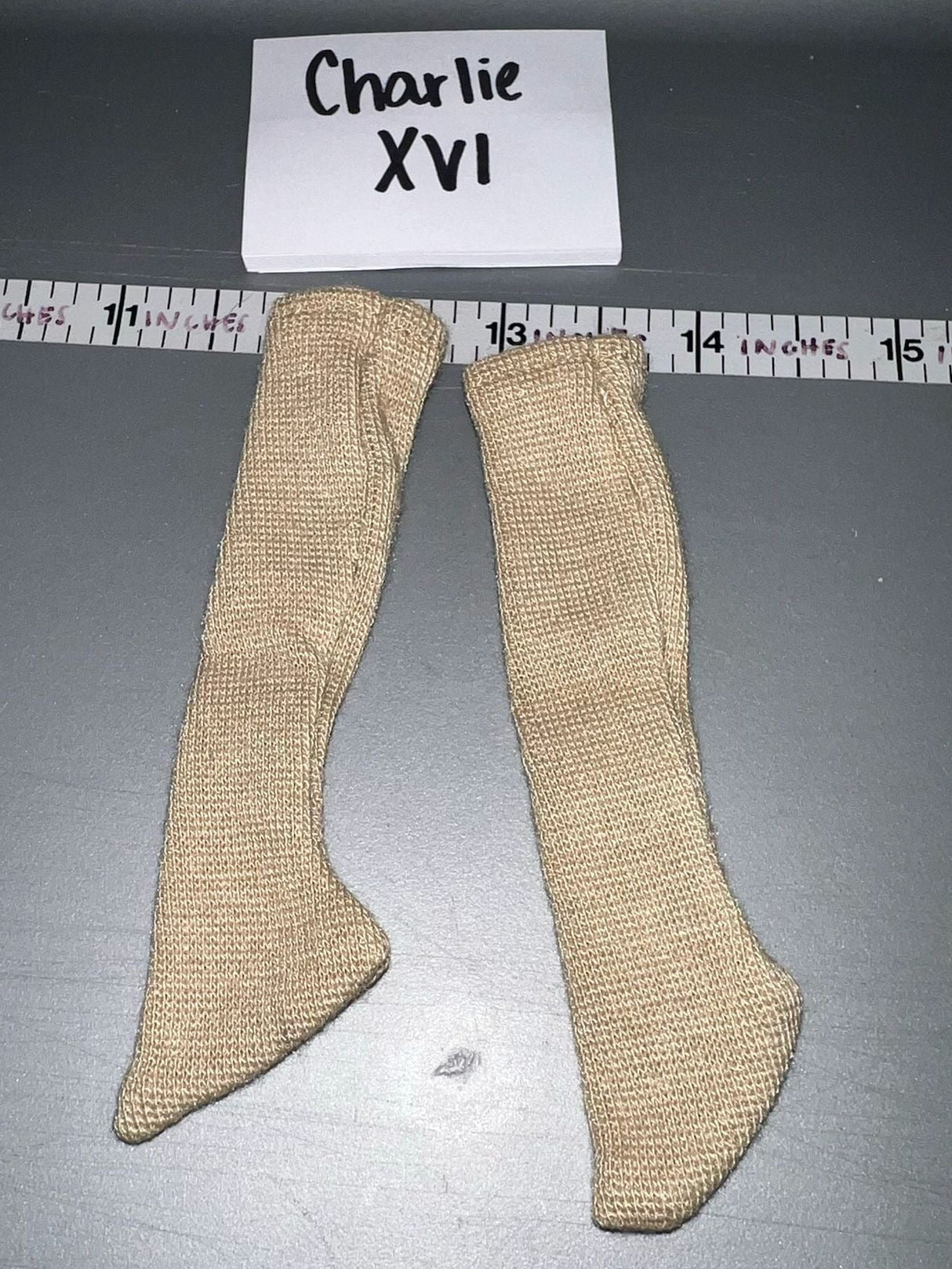 1/6 Scale WWII British Tan Socks