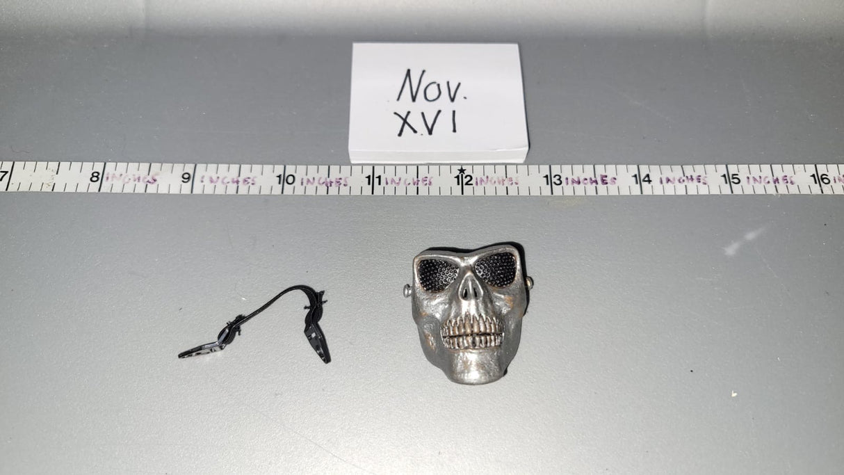 1/6 Scale Modern Skull Face Mask