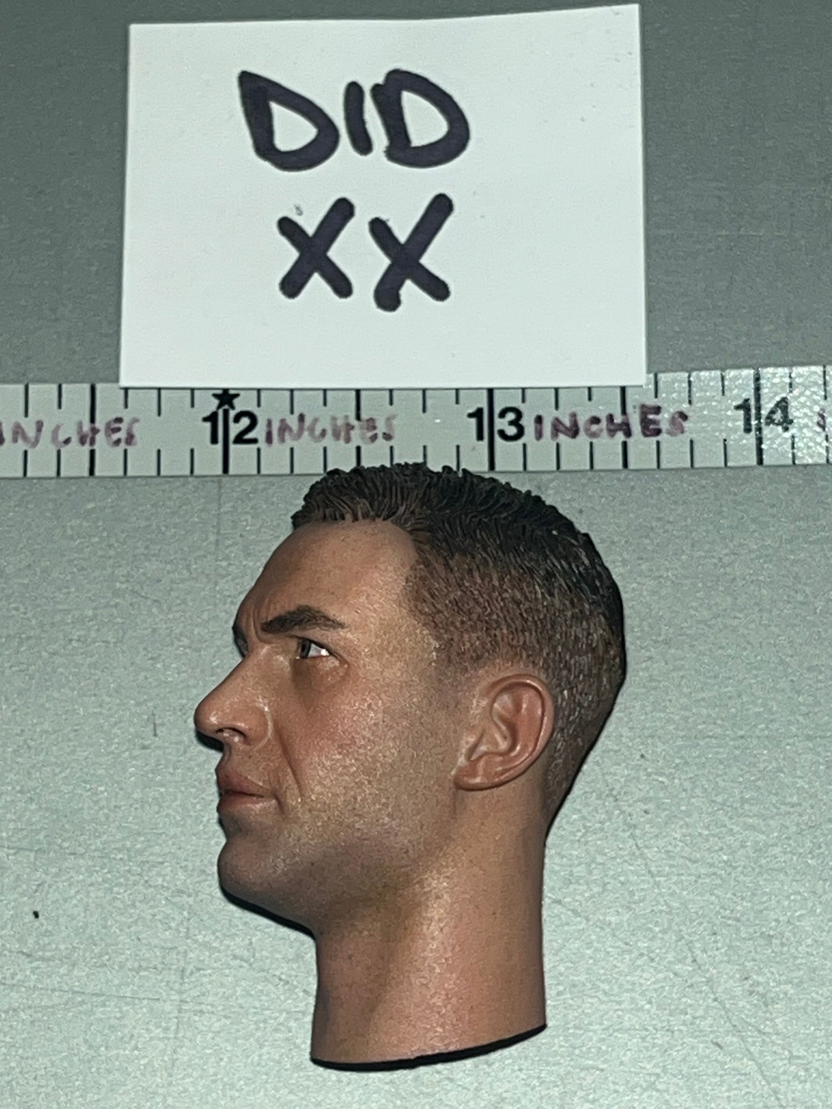 1/6 Scale WWII British Tom Hardy Head Sculpt - DID Royal Air Force Pilot Tom