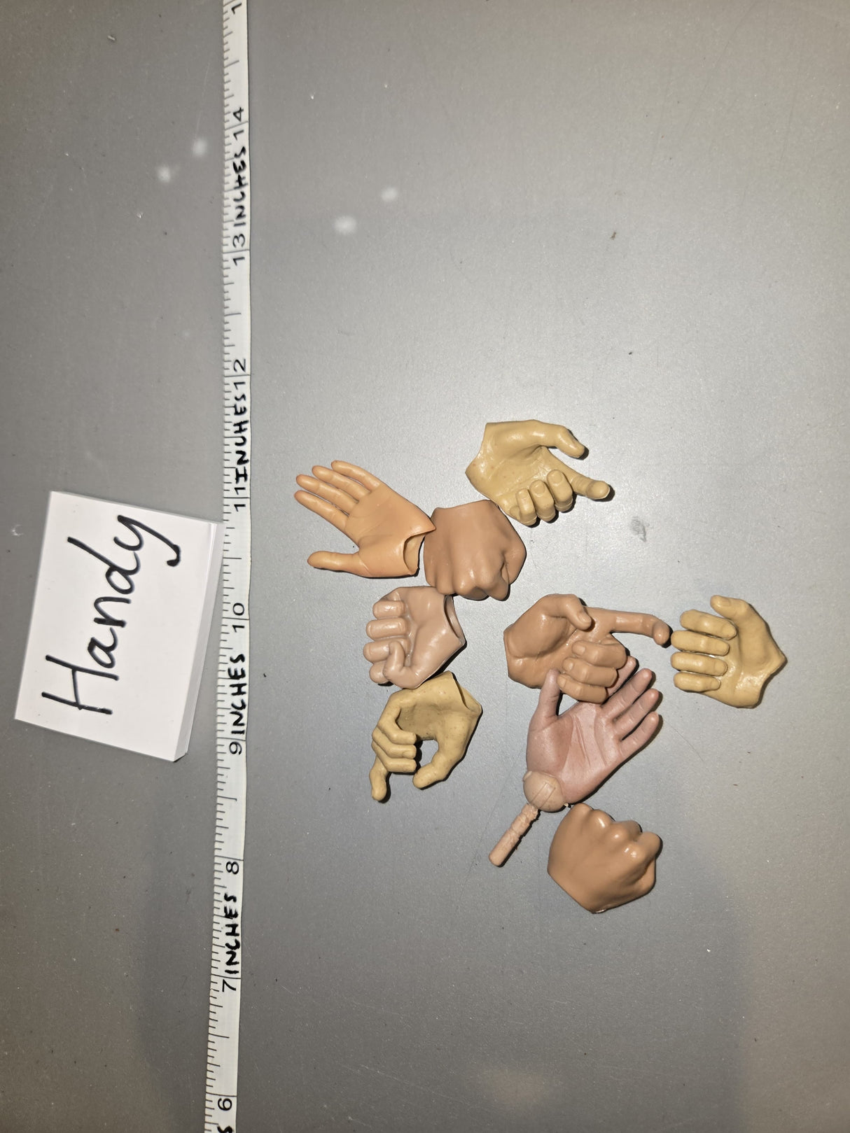1/6 Scale Nude Figure Hand Lot
