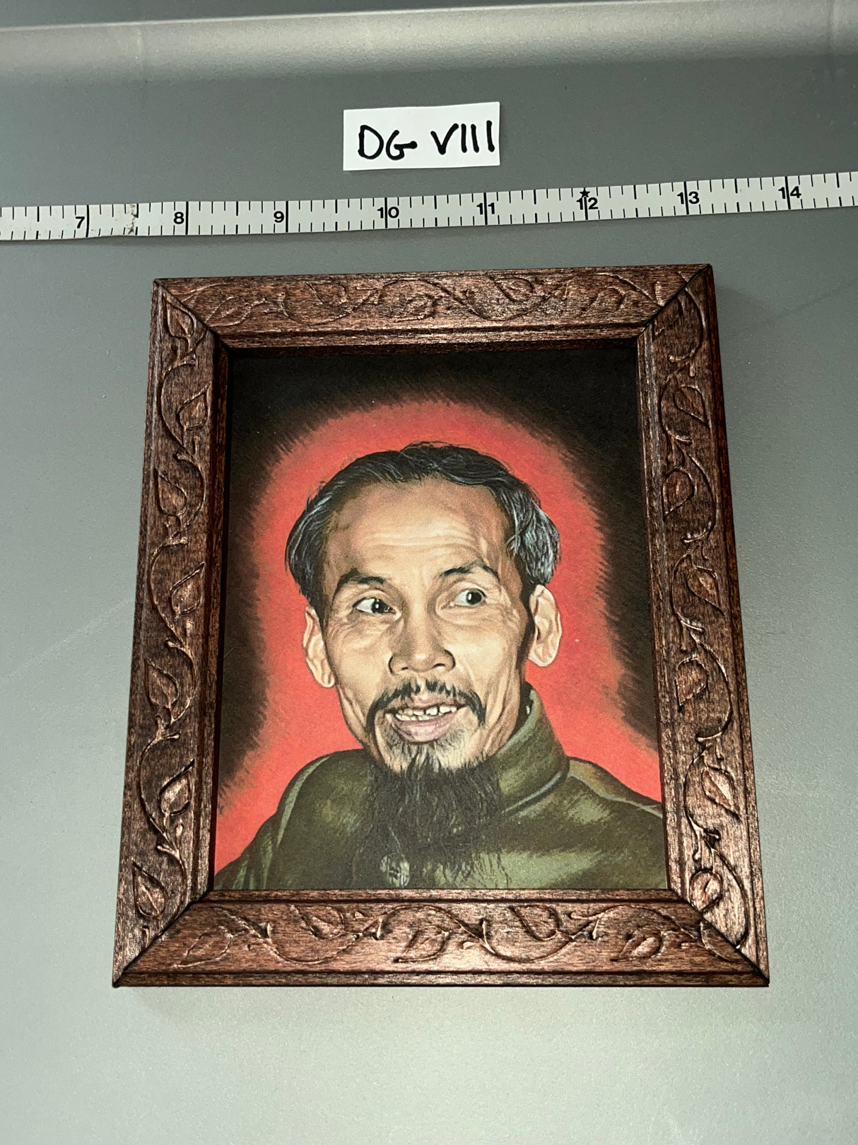 1/6 Scale Vietnam North Vietnamese Leader Propaganda Painting - Ho Chi Minh