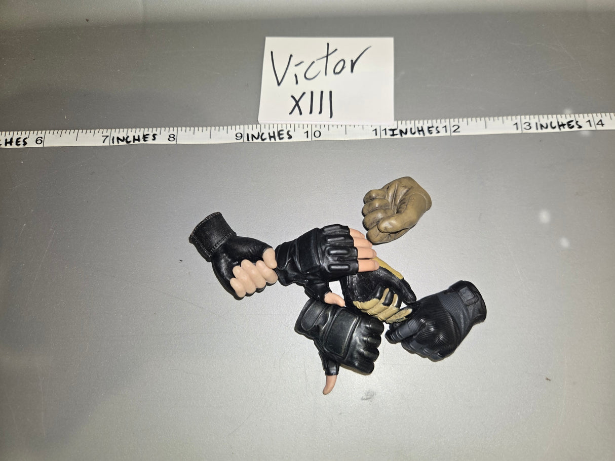 1/6 Scale Nude Figure Hand Lot