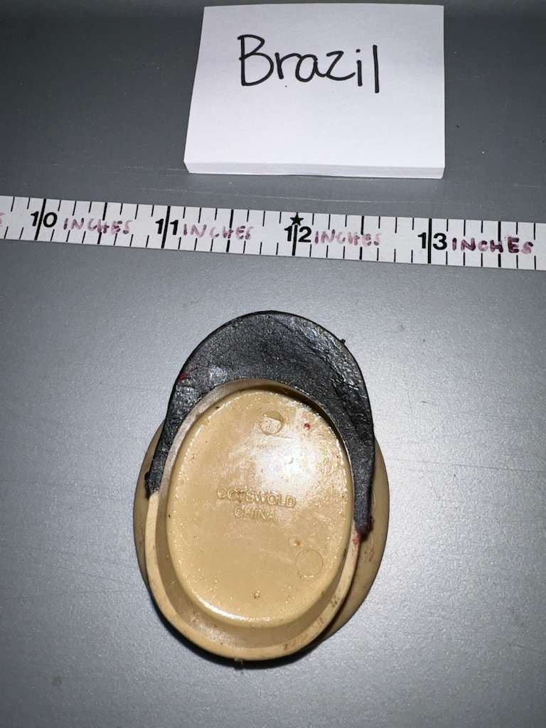 1/6 Scale WWII US Army Officer Visor Cap