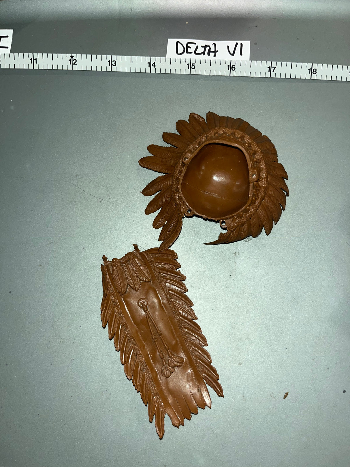 1/6 Scale Native American Head Dress - Johnny West