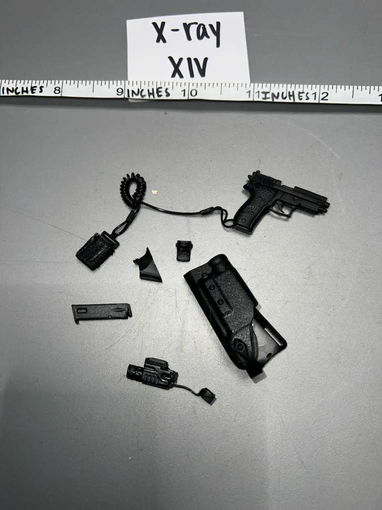 1/6 Scale Modern Pistol and  Holster