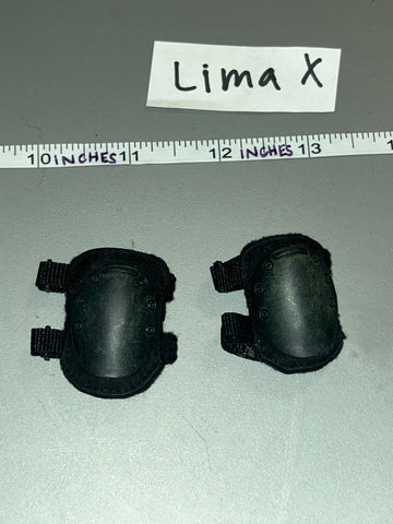 1/6 Scale Modern Era Black Knee Pads