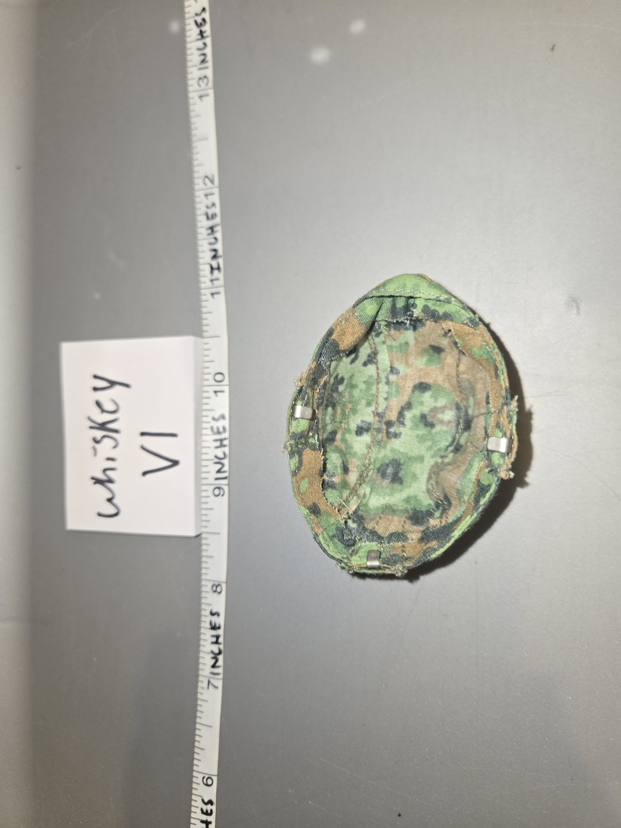 1:6 WWII German Camouflage helmet cover