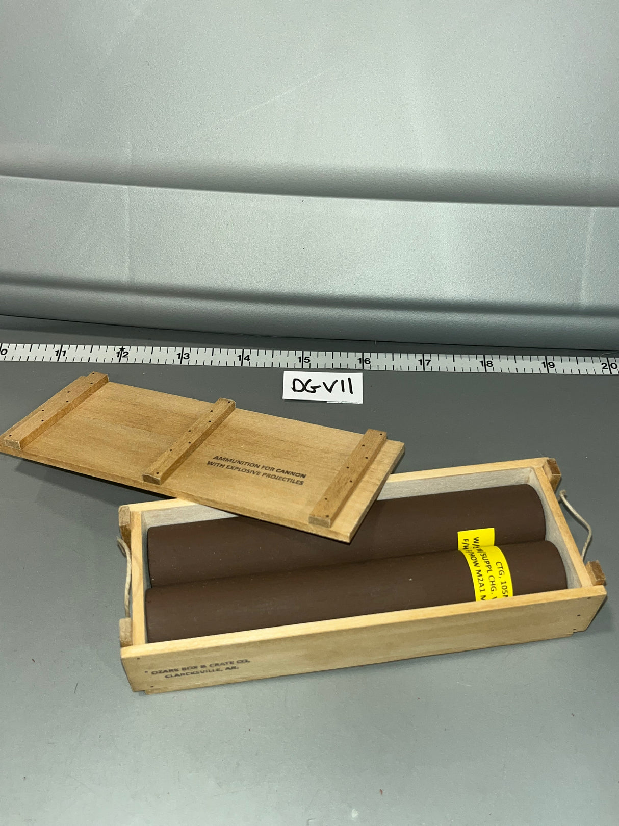 1/6 Scale Vietnam US 105mm Ammunition Crate