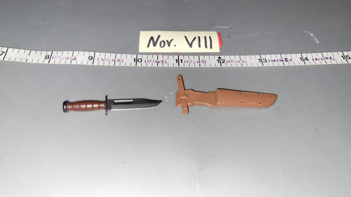 1/6 Scale WWII US Ka-Bar Knife - Marine USMC