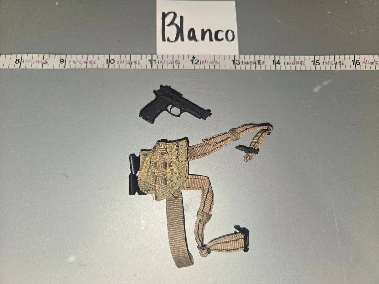 1/6 Scale Modern Pistol and Holster