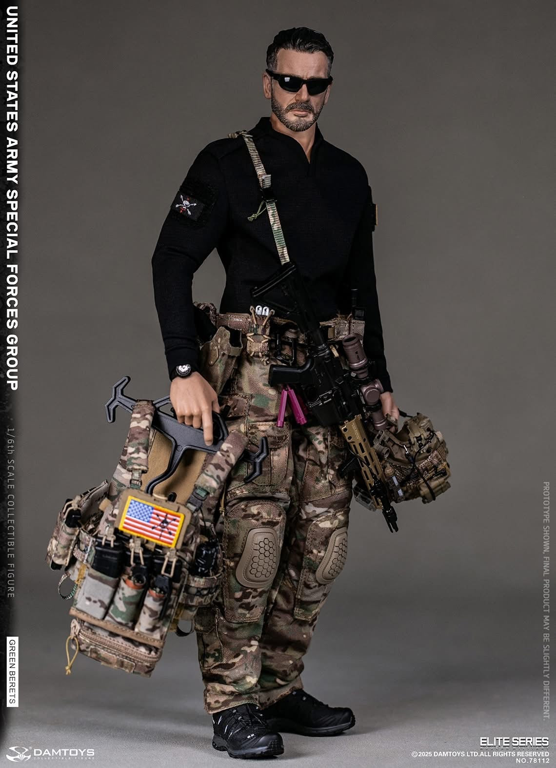 *Preorder* DAMTOYS 1/6 U.S. Army Special Operations Group (Green Beret) Action Figure DAM 78112