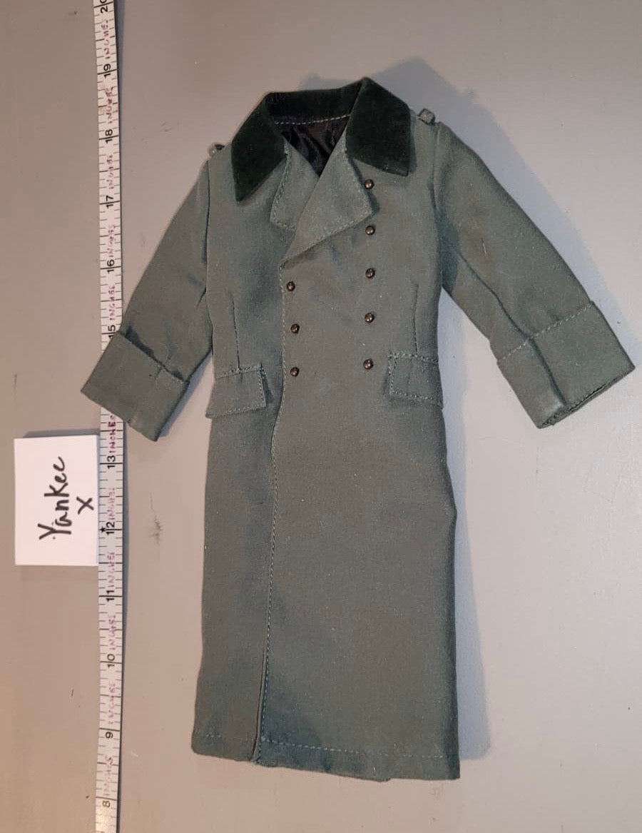 1/6 Scale WWII German Grey Officer Great Coat