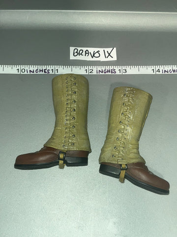 1/6 Scale WWII US Boondocker Boots and Leggings