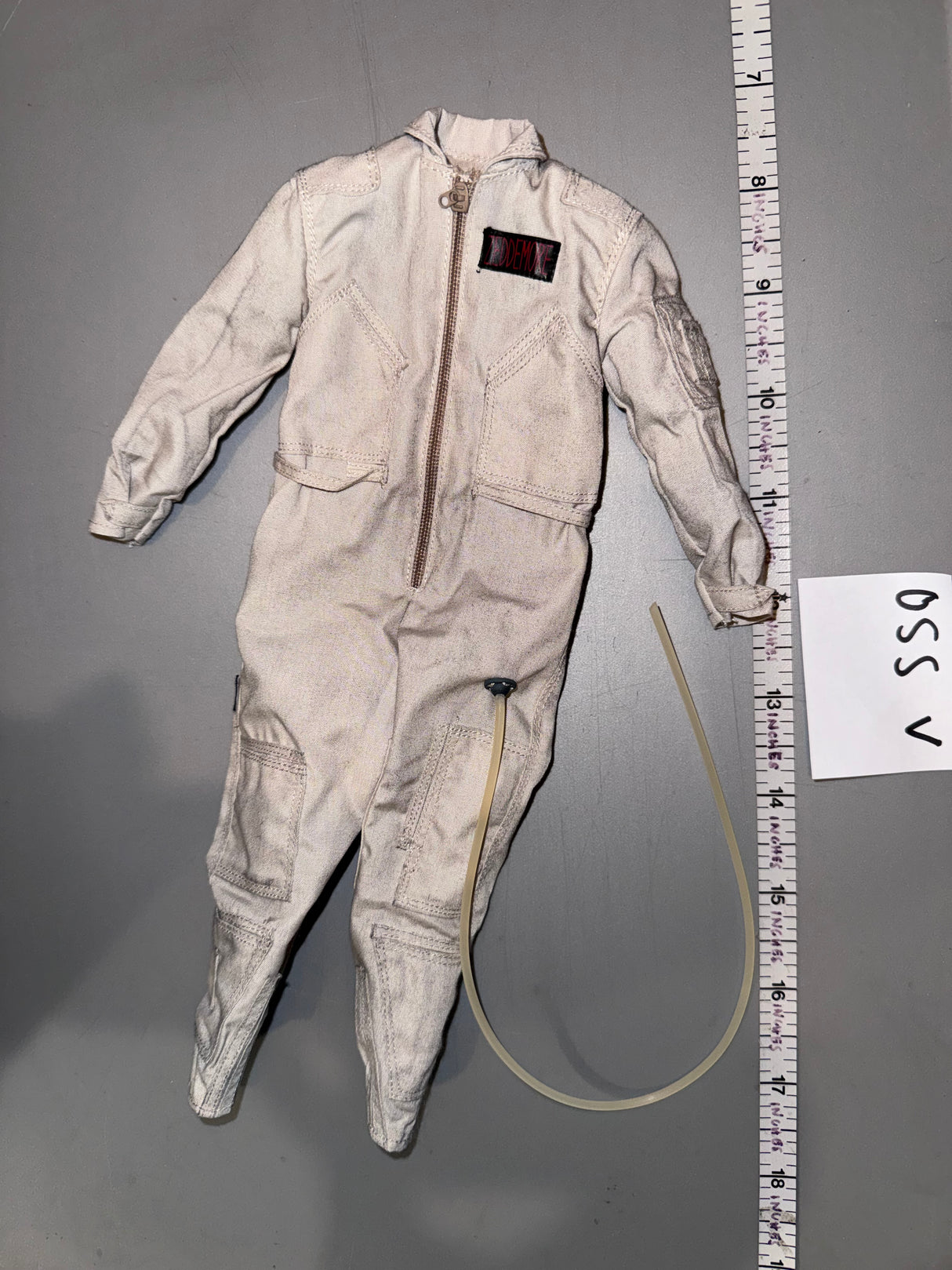 1/6 Scale Zedemore Coveralls - Science Fiction Ghostbusters Ghost Hunting Squad -  Present Toys