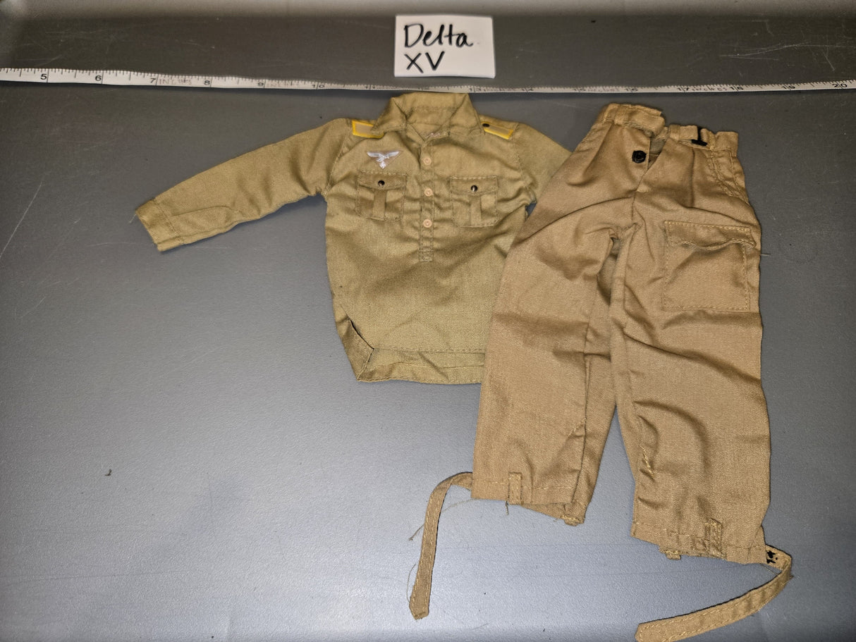 1/6 Scale WWII German Tropical Afrika Korps Luftwaffe Uniform