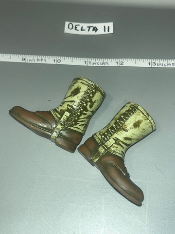 1/6 Scale WWII US Boondocker Boots and Leggings