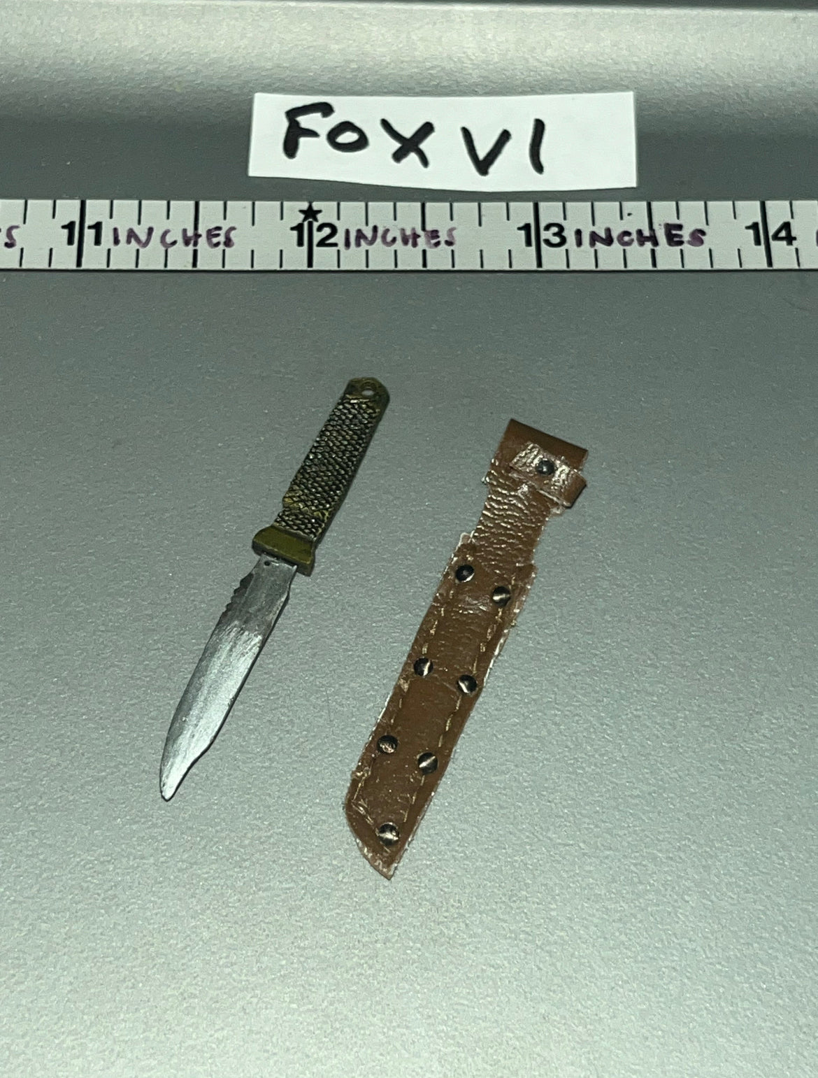 1/6 Scale Modern Metal Fighting Knife