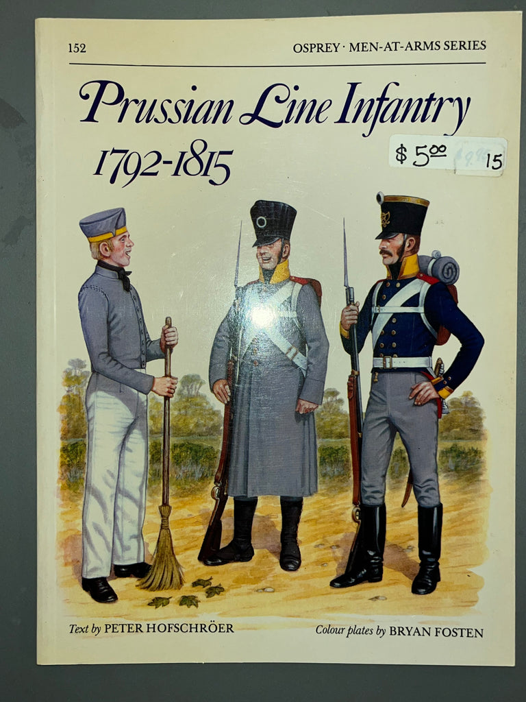 Osprey: Prussian Line Infantry 1792-1815